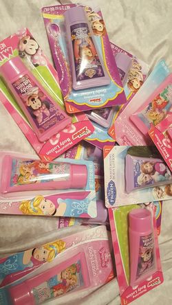 Disney princess body lotion