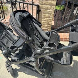 City Select Double Stroller With Extras