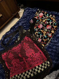 Embroided bags