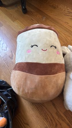 Squishmallow Smores jumbo plush