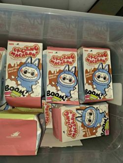 Exciting Macaron Lafufu Blind Boxes. Boxes Are A Bit Damaged But Are Sealed.  $14 Each