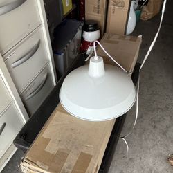 White Hanging Lamp