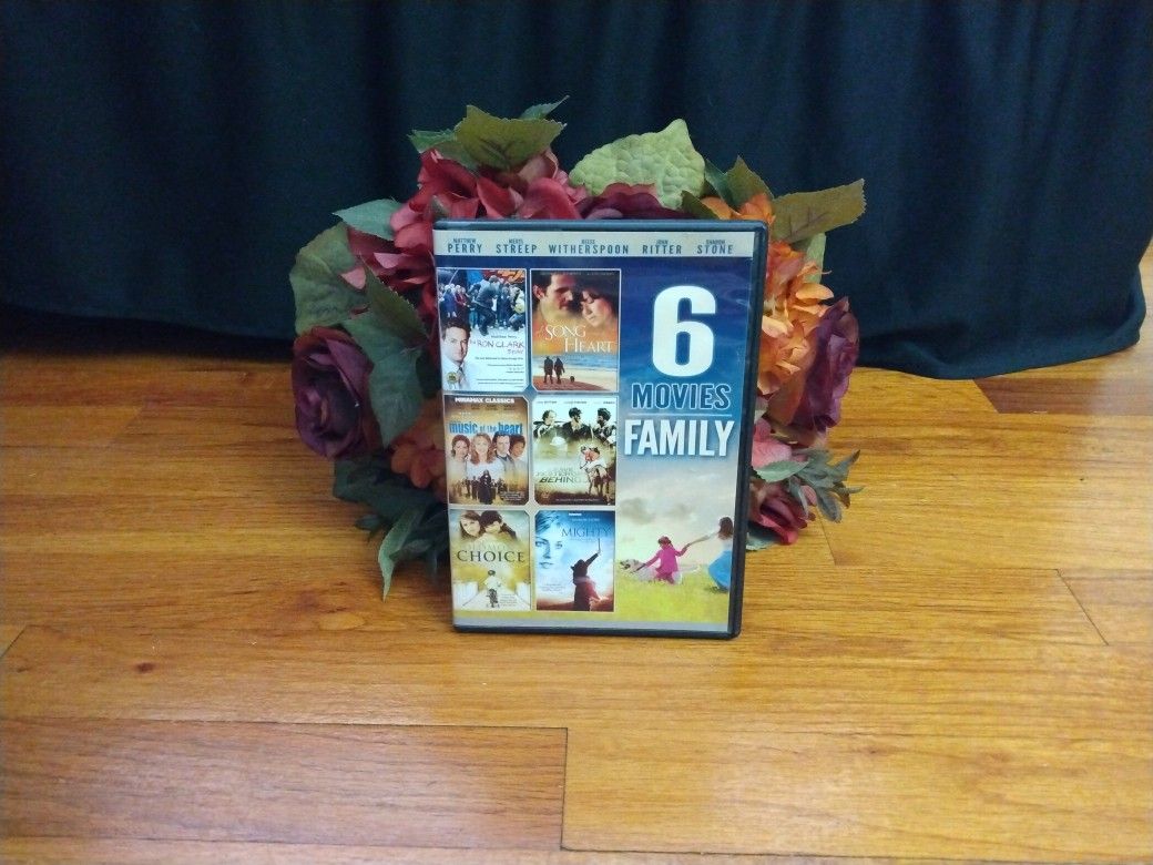 3/$10 🌟 A 6 Movie Family Pack DVD