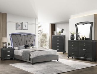 4-PCS Queen Size Bedroom Set In Offer 🔥🔥🔥