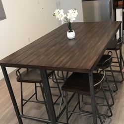 Rooms To Go Foldable Table With 3 Chairs 