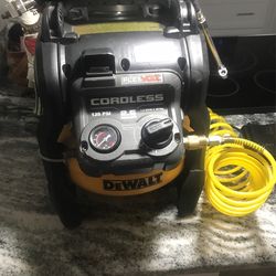 Dewalt Cordless Compressor Bundle