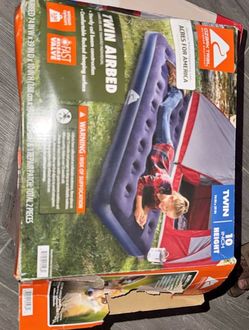 Twin air bed brand new just opened box