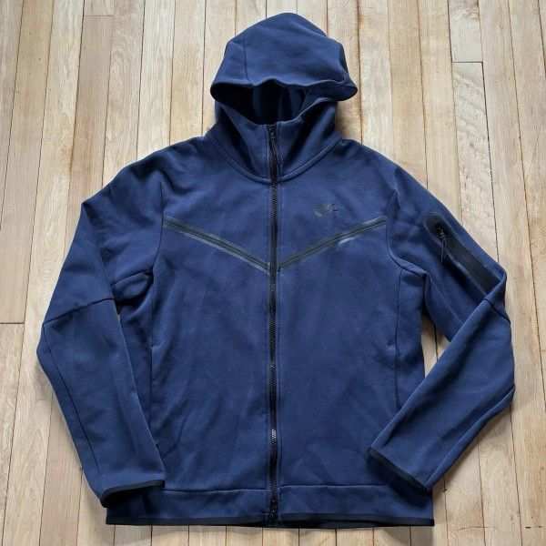 Nike Tech Fleece Hoodie Jacket & Pants  University Blue Full Zip Mens M