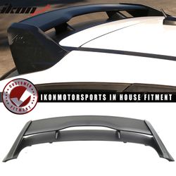 Fits 2012-2018 Ford Focus MK3 Hatchback RS Style Rear Roof Window Spoiler Wing ABS