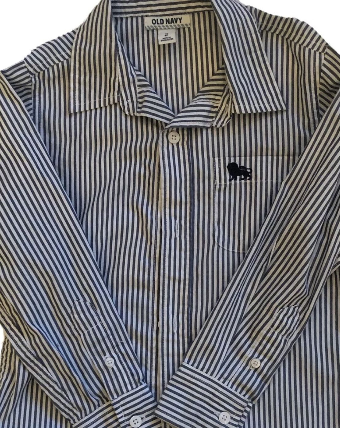 Old Navy Boys Plaid Flannel Button-Down Shirt Sz. XS