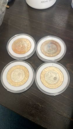 Banxico 20 Pesos World Cup Commemorative Coins - Uncirculated/New