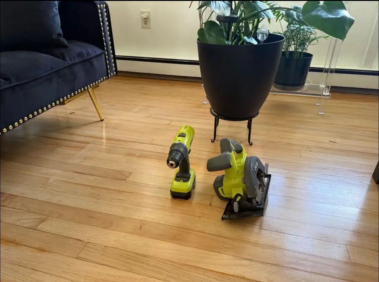 Ryobi Drill And circular Saw