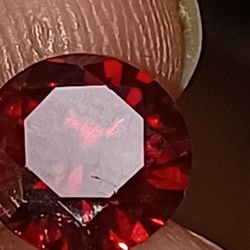 8ct Round Cut Red Ruby Natural Loose Gemstone 