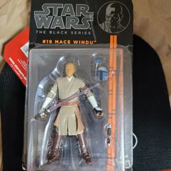Star Wars #19 Black Series Mace Windu In Box