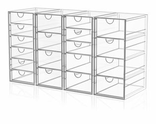 Acrylic Organizers 19 pcs