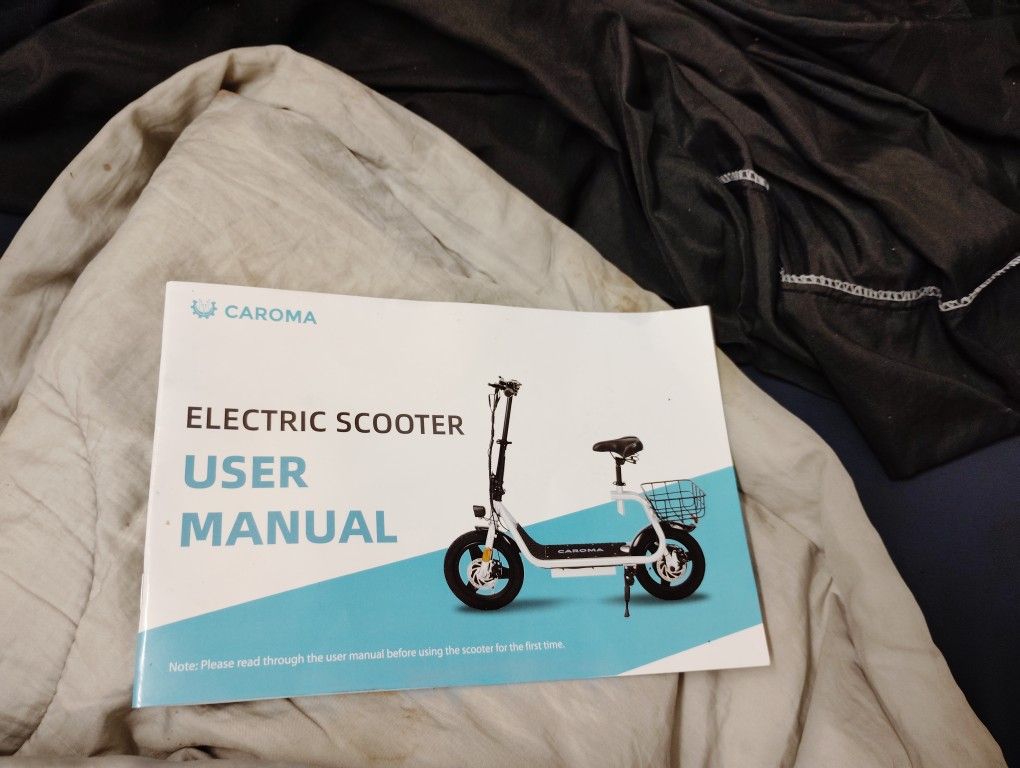 CAROMA ELECTRIC SCOOTER Black