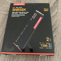 WD Black SN850X SSD 1TB For $200 and 2TB For $330