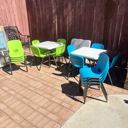 Lifetime tables and chairs set