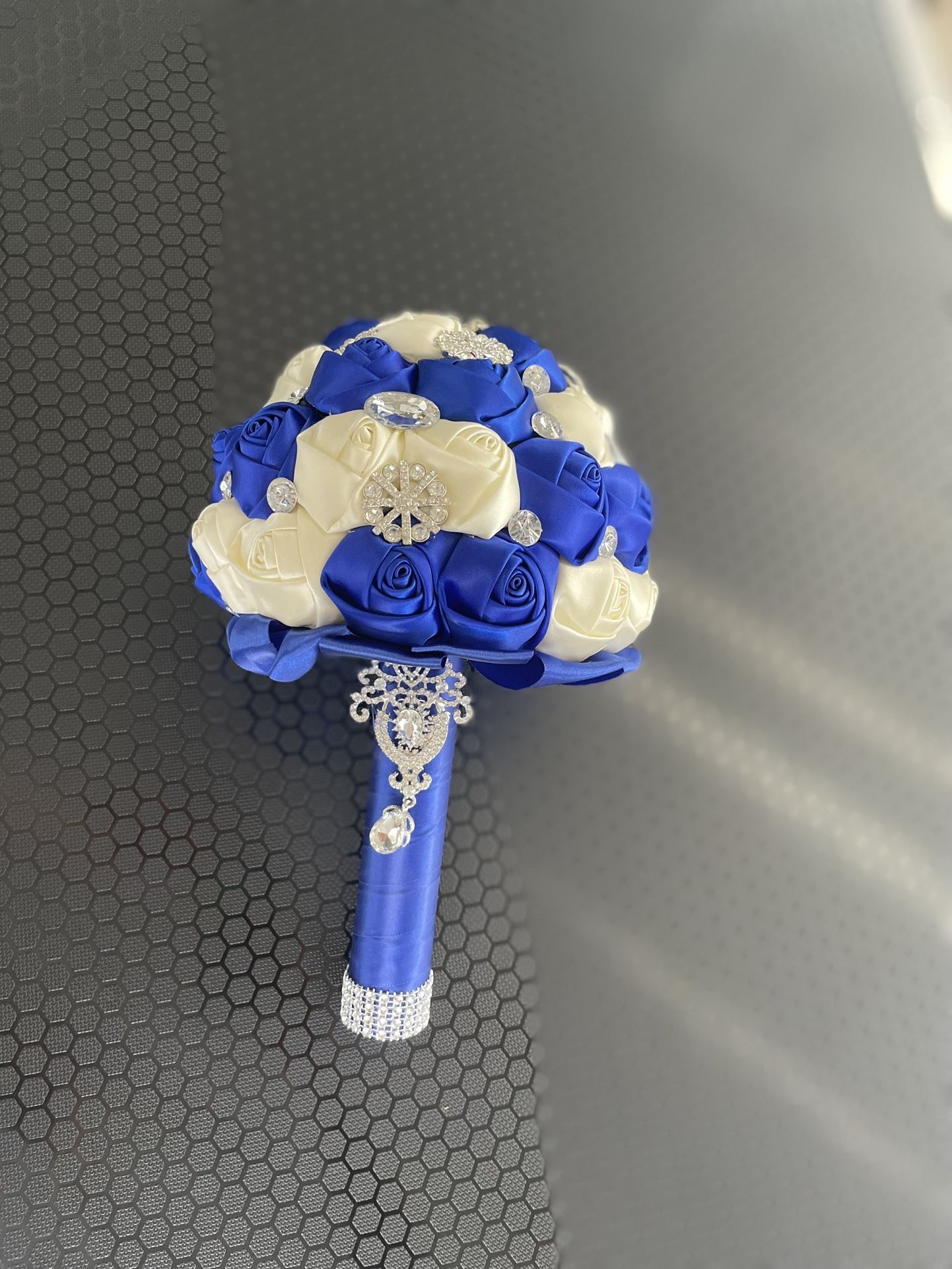 New Royal Blue Bouquet - Quincenera - Sweet 16