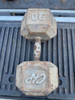 SINGLE 90LB Dumbbell