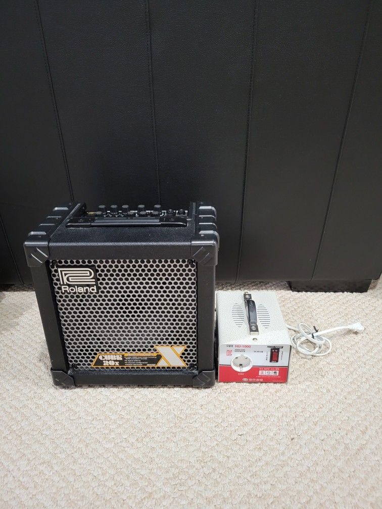 Roland CUBE-20X Guitar Combo Amp + 220V Transformer