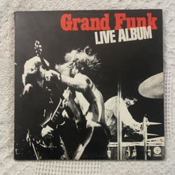 Grand Funk Live Album Double LP