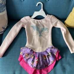 Skating Designs Figure Skating Dress LOL Dolls Gems Size S