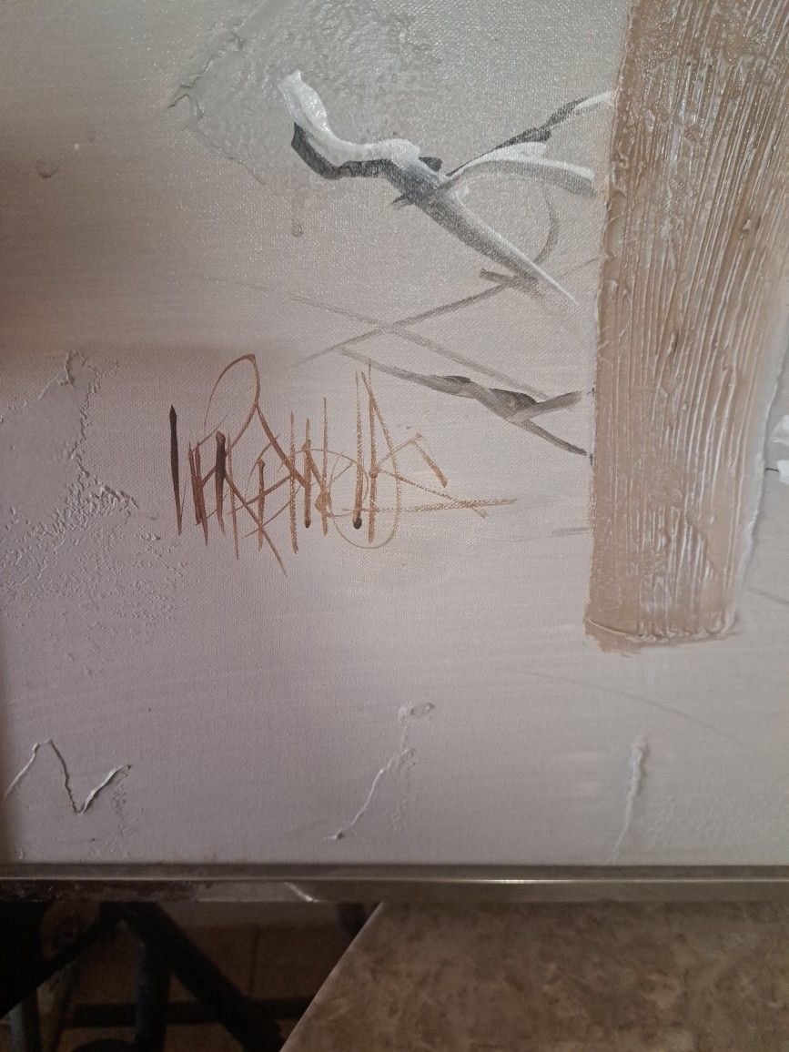 Flower Vase Acrilyc Painting 