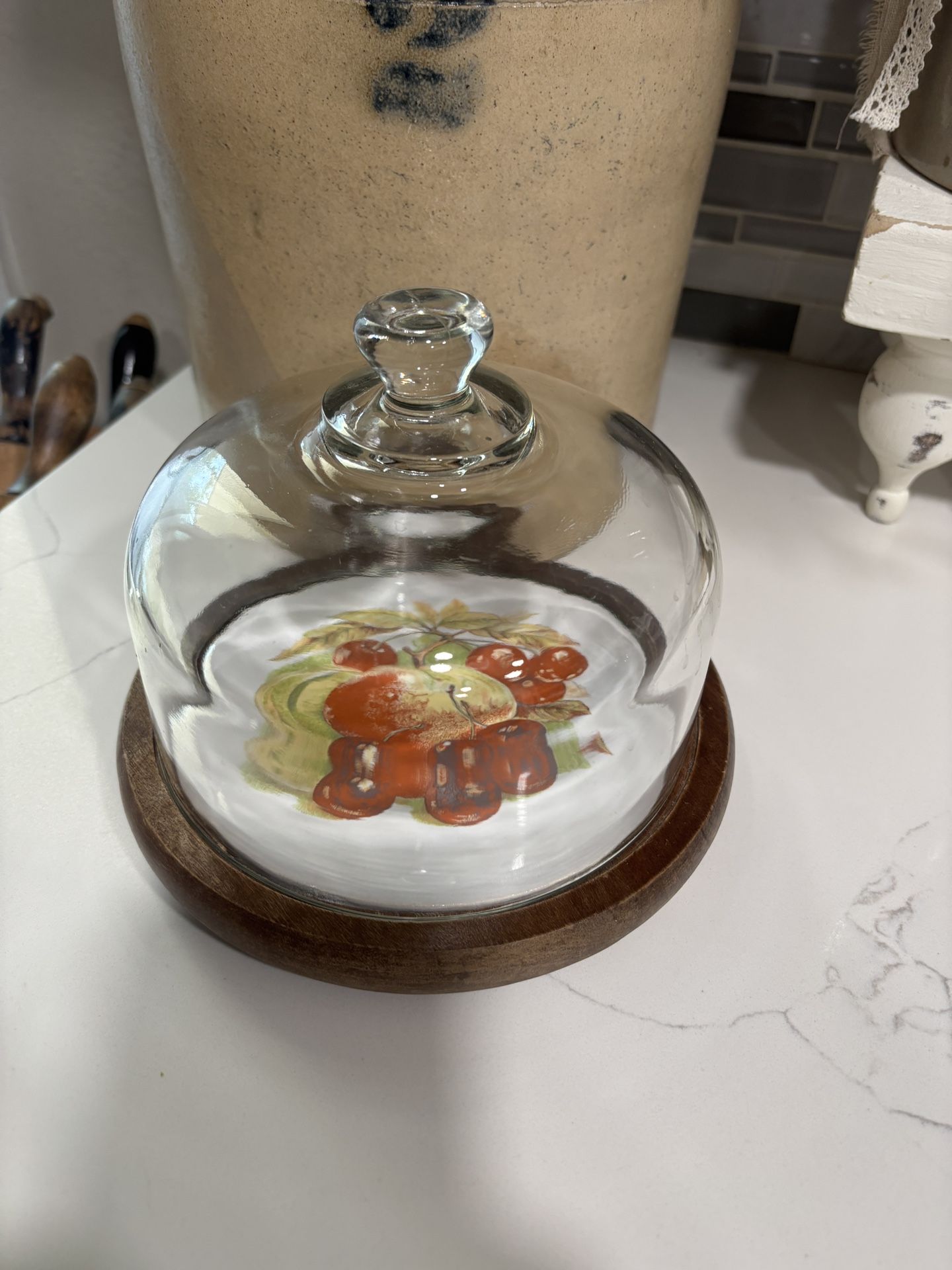 Vintage Glass Dome