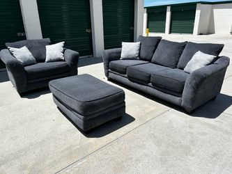 FREE DELIVERY | Couch Chair Ottoman Set