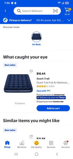 Full sized air mattress