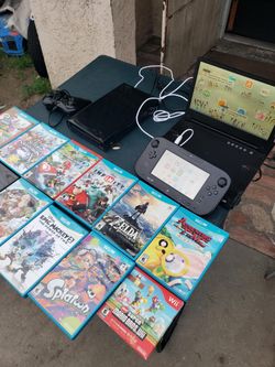 2 Combos No Monitor.... Sonic Blue Nintendo wii  Combo $200! & Black Nintendo Wii U Combo $350!. G Story Monitor $250 all for $700!  Trade are welcome
