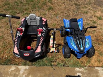 Little Tikes Go-Kart and Kids ATV Bundle