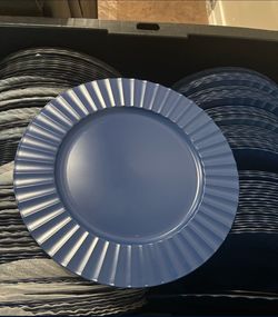 Blue Charger Plates