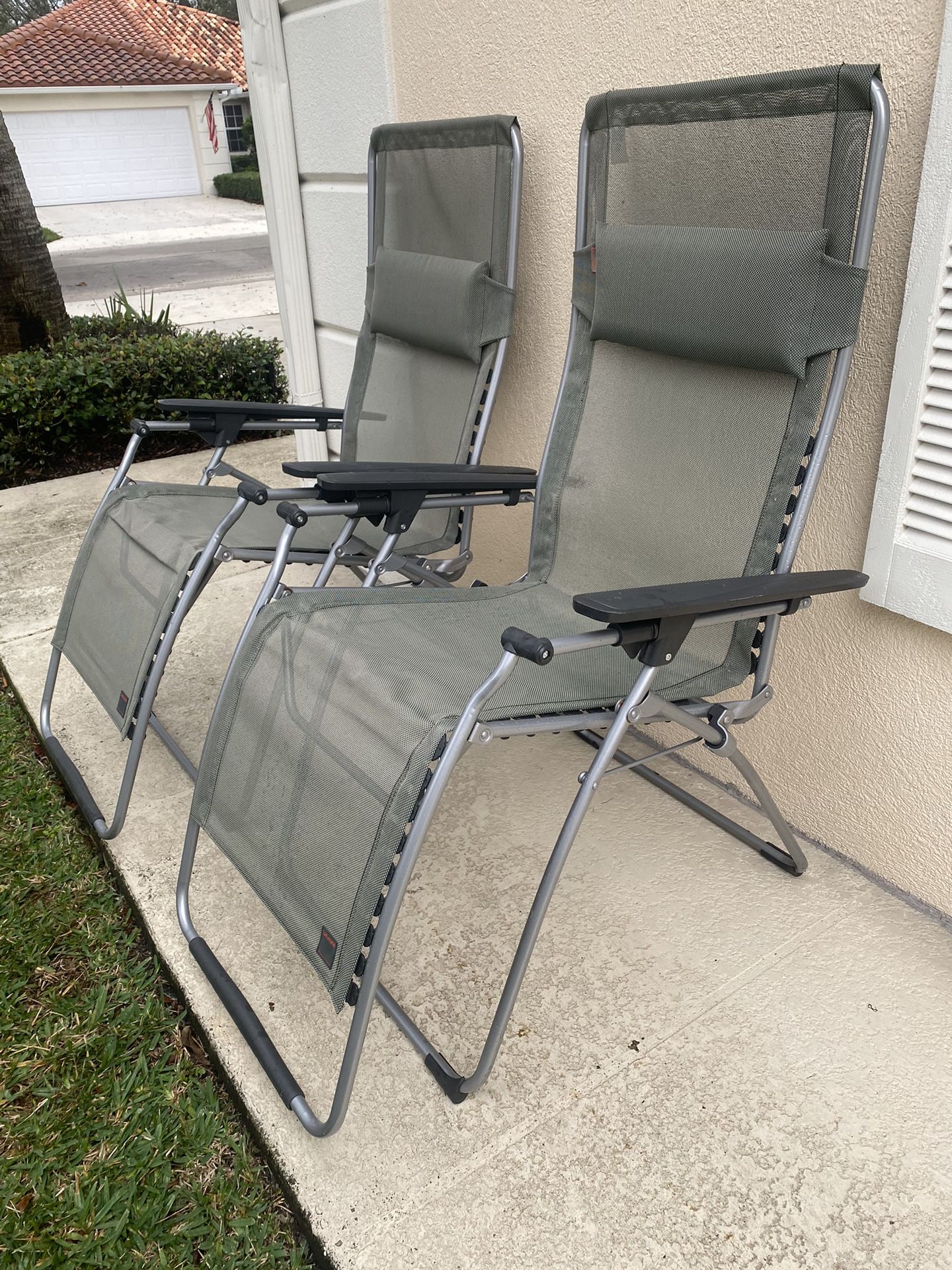 LAFUMA France Zero Gravity Recliner Reclining Chairs Foldable Portable