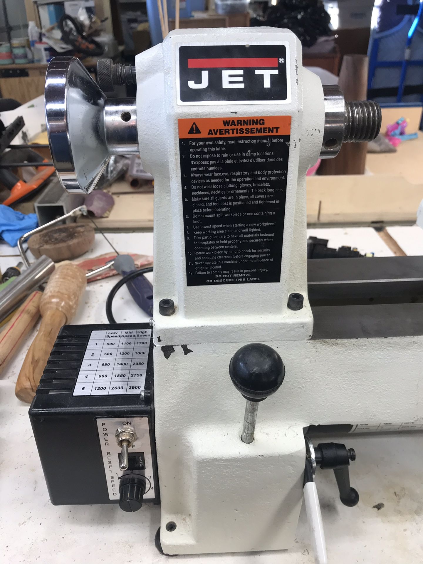 Jet mini lathe JML1014VSI variable speed for Sale in Upland, CA OfferUp