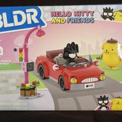 BLDR Hello Kitty and Friends BADTZ-MARU's Convertible Playset with Pompompurin