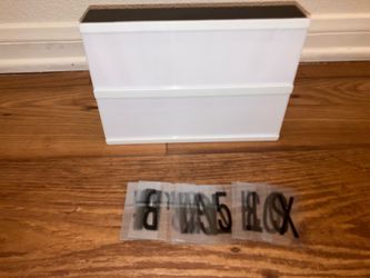 Cinematic Light Box with Letters - LED Light Box, Room Decor Sign