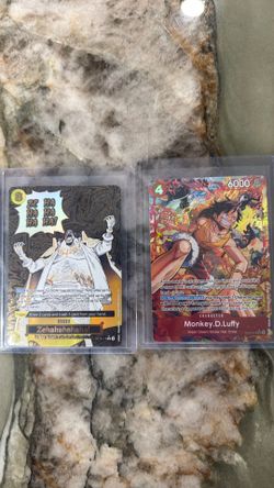 One piece cards Luffy