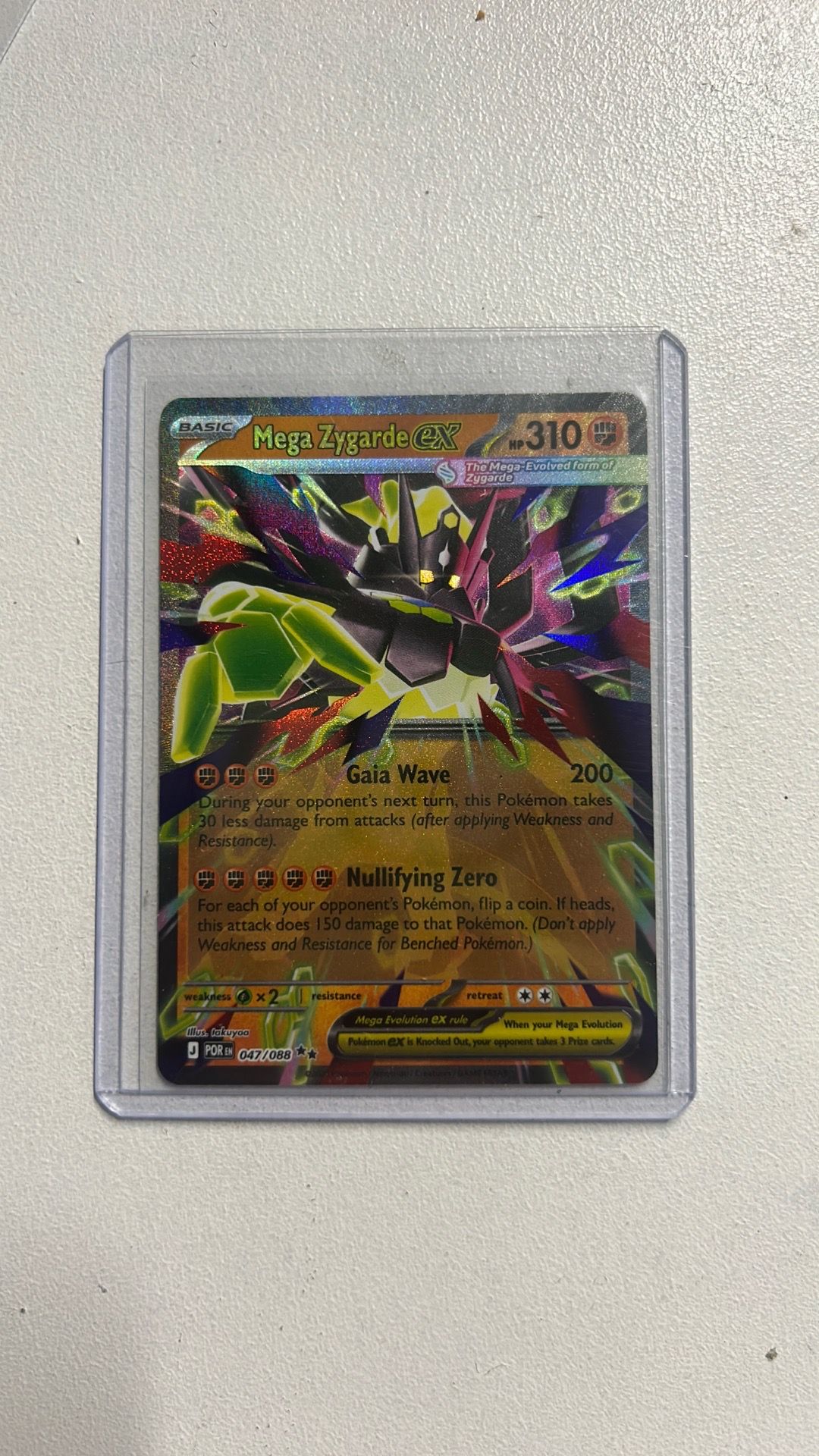 Pokemon Mega Zygard eX
