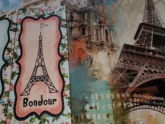 3 Canvas $20 Paris Theme