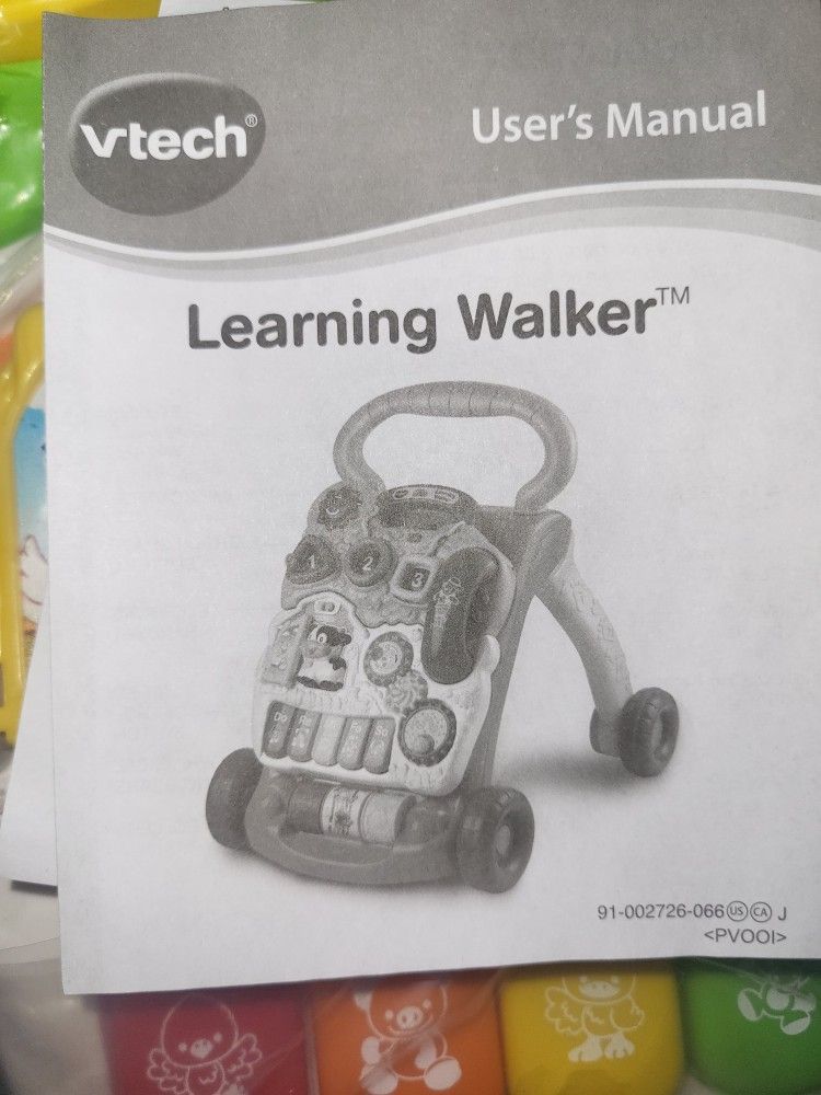 V Tech Learning Walker