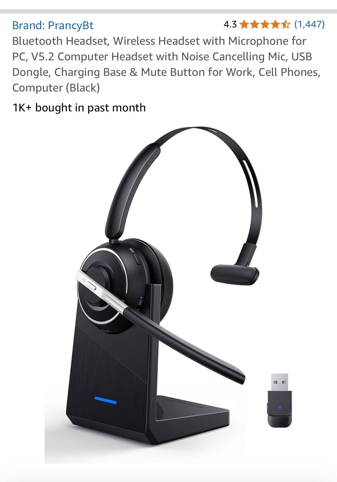 wireless headset