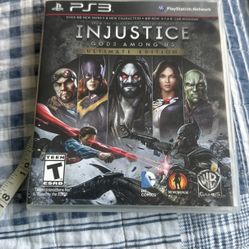 PS3 Injustice Gods Amounts Us Great Condition 