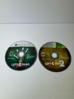 Left 4 Dead & Left 4 Dead 2 Disc’s Only Xbox 360, Tested / Working