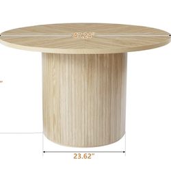 ROUND BOHO TABLE AND CHAIRS