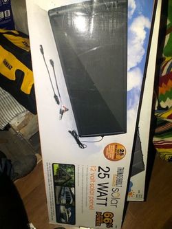 Thunderbolt Solar 25 Watt 12V Solar Panel