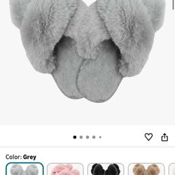 House Indoor Shoes Women Soft Plush House Slippers Indoor Outdoor Warm Non-Slip Home Shoes