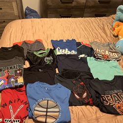 Boys Long And Short Sleeve Shirts