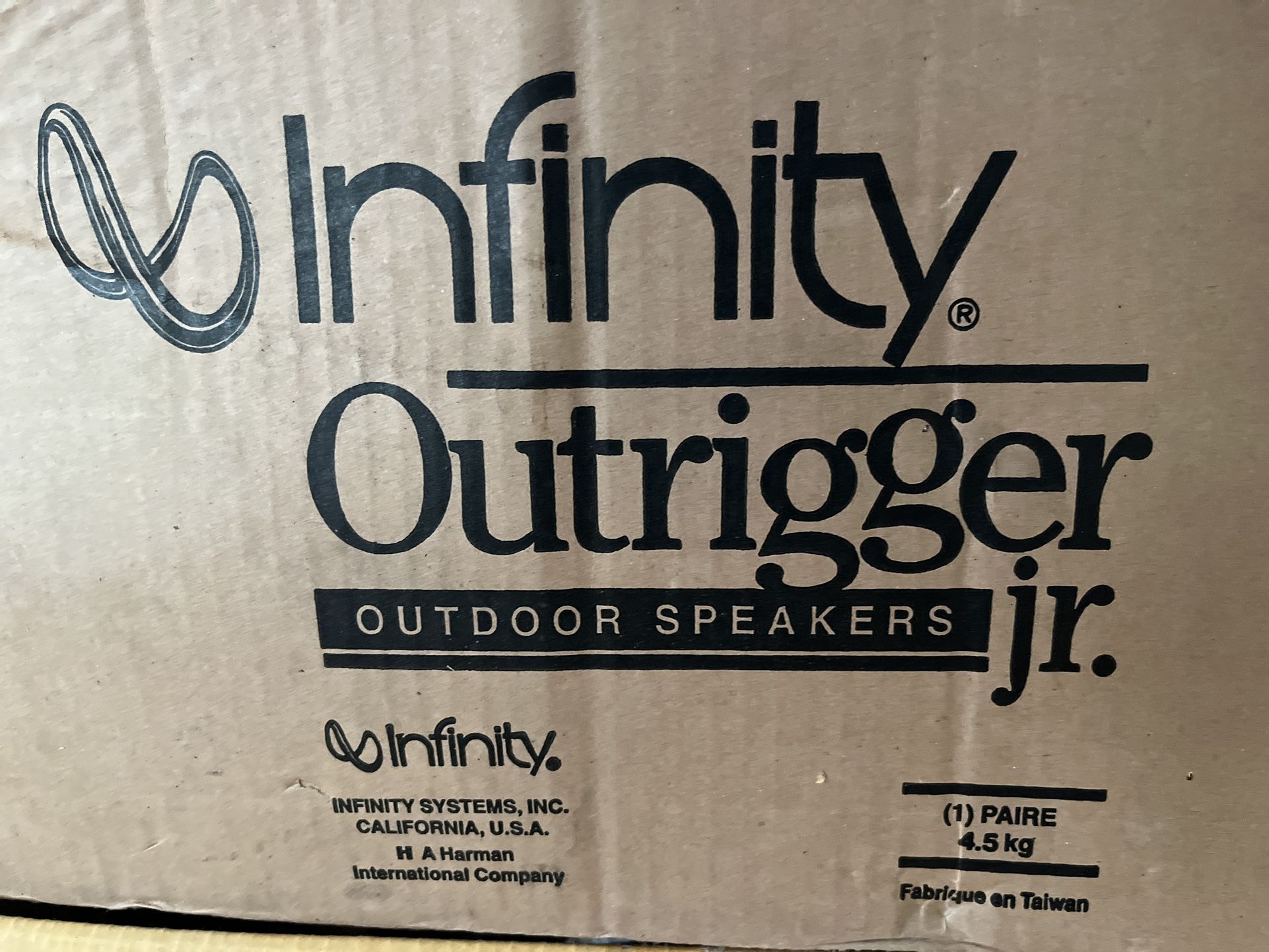 Infinity Outrigger Jr Indoor Outdoor Speakers
